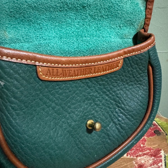 Dooney & Bourke Green Leather Small Crossbody Bag - Picture 5 of 7